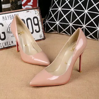 Christian Louboutin Shallow mouth stiletto heel Shoes Women--015